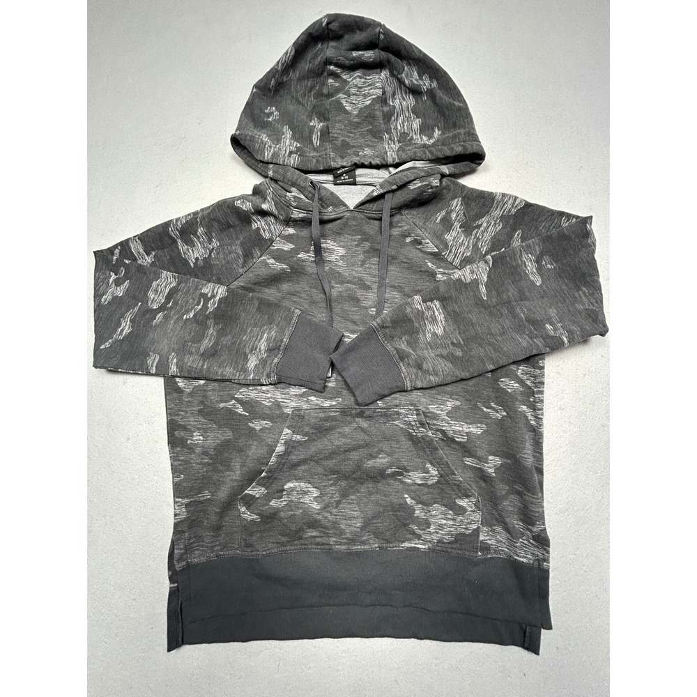 Athletic Works Hoodie Recycled Polyester Blend Grey Camo M 8-10 Girls